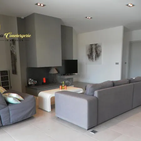 Belle Villa Luna Piscine Chauffee 4 Min Plage Fautea * Vardiola